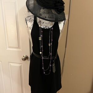 New Black Theory Top Backless Tunic (L)